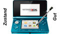 Nintendo 3DS Handheld-Spielkonsole Aqua Blue Zustand: Gut