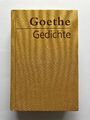 Goethe Gedichte Johann Wolfgang Goethe  Gebundene Ausgabe Zustand gut