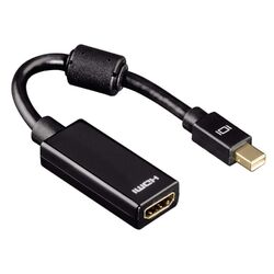 Hama Mini Displayport zu HDMI Adapter-Kabel mini DP auf HDMI Thunderbolt Full HD