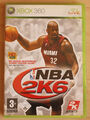 NBA 2K6 (Microsoft Xbox 360, 2006, DVD-Box)