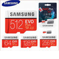 SAMSUNG EVO Plus Micro SD Karte Class10 SDXC Speicherkarte Memory card 32GB-2TB