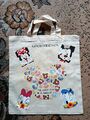 Stofftasche "Mickey & Minnie Mouse, Donald & Daisy Duck" = 100% Canvas - 🐭🐥