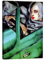 Leinwandbild Mein Porträt - Tamara de Lempicka