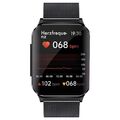 Knauermann Pro 2 Plus 2023 Schwarz Gesundheit Smartwatch Android AKZEPTABEL
