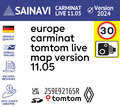 NEU 2024 RENAULT TOMTOM CARMINAT MAP LIVE 11.05 SD KARTE MEGANE LAGUNA MOVANO