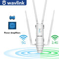 Wavlink WLAN Outdoor Dualband WiFi Range Extender Router Verstärker 1000 Mbit/s