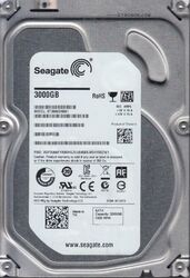 3 TB SATA Seagate ST3000DM001 7200rpm 64MB HDD 3.5" interne Festplatte