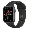 Apple Watch SE (2022) 40mm Mitternacht Aluminiumgehäuse mit Sportarmband,...