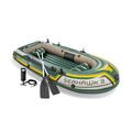 Intex 68380 Seahawk 3 Schlauchboot Ruderboot Angelboot Aufblasbar Pumpe Paddel