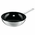 Silit Wuhan 28cm Wok-Pfanne mit CeraProtect Antihaftbeschichtung - Edelstahl