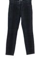 GERRY WEBER Röhrenhose Damen Gr. DE 34 blau-schwarz Casual-Look