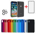 Handy Hülle Apple iPhone 5/6/7/8 S Plus XS SE XR 11 12 13 Pro Max Case Silikon