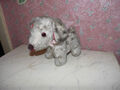 Alter Hund-h ca 14 cm-1950-60er Jahre-Deko-Puppe-Bär