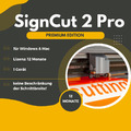 SignCut Pro 2  Schneidesoftware Premium Lizenz 1 Jahr