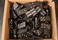Dominosteine 60 Stück aus Konvolut Kiste