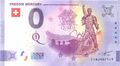 0 Euro Schein Schweiz · Freddie Mercury 3 · Queen ·  Souvenir o Null € Banknote