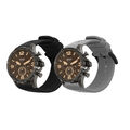 2x Sportarmband für Fossil Men's Nate Q Machine Fitnesstracker Smartwatch Sport 