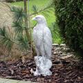 Massive Steinfigur großer Stein Adler Steinadler Vogel aus Steinguss frostfest