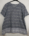 Damen DW-SHOP Traumhaftes Blusen Shirt Tunika 100% Baumwolle Größe 50/52 TOP!