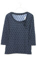 1.2.3. UN DEUX TROIS Paris 3/4-Sleeve Shirt Viscose Dots D 42 anthracite black