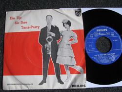 Various-Ein Tip für ihre Tanz Party 7 PS-196? Germany-Philips-W 1206-Werbeplatte