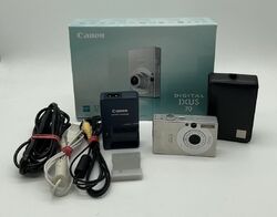 Canon IXUS 70 Silber OVP - Kompakte Digitalkamera - Geprüft