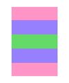 Trigender Pride Flag Notebook: Blank Trigender Flag Notebook, Journal for Trigen