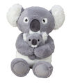 Koalabär Teddybär mit Baby 35 cm - der kuschelige Freund Stofftier Kuscheltier