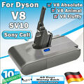 21.6V sony cell Akku für Dyson V8 Absolute V8 Animal Fluffy SV10 Staubsauger NEU