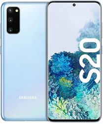 Samsung Galaxy S20 Dual SIM 128GB cloud blueSehr gut: Wenige Gebrauchsspuren, voll funktionstüchtig