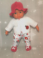  Jacke Hose Hut Puppen kleidung Sachen Bekleidung Re born Baby 43 cm- 47 cm