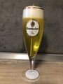 Kerze im Bierglas " Krombacher Pils „ 0,2 Liter Neu