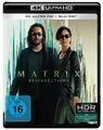 Matrix Resurrections 4K Ultra HD & Blu Ray Neu & OVP  Keanu Reeves  