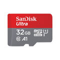 SanDisk microSDHC Speicherkarte Ultra 32 GB + Adapter "Mobile" (186503)