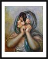 Auguste Renoir Poster Kunstdruck Bild im Alu Rahmen Young girl 71x56cm Neu