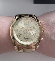 Michael Kors Chronograph Uhr Damenuhr gold