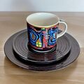 Tettau Ars Mundi Hundertwasser Kaffeegedeck 3 T Tasse Teller Das Ende der Wasser