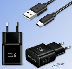 ORIGINAL SAMSUNG LADEGERÄT + LADEKABEL USB-C GALAXY S8 S9 S10 S20 PLUS NOTE  ✅ DEUTSCHER HÄNDLER  ✅ DHL VERSAND  ✅ ORIGINAL WARE