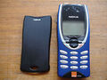Nokia 8210 Mobiltelefon Entsperrt, Neu Original Stirnbrett, Blau, Neuste Version