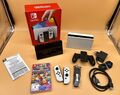 Nintendo Switch OLED-Modell HEG-001 64GB Spielekonsole - Weiß + Mario Kart