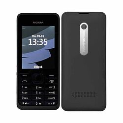 Nokia 301 schwarz Handy Handy Kamera Tasten 2G 3G entsperrt Simfrei