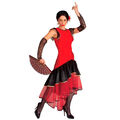 Flamenco Kostüm Spanische Tänzerin L 42-44 Damenkostüm Mexiko Spanien Kleid