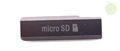  Sony Xperia Z1 Compact D5503 ORIGINAL Mirko SD Abdeckung Cap Deckel schwarz
