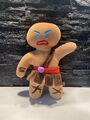 Seltenes Shrek Forever After Gingy Warrior Gladiator Lebkuchen Mann Stofftier 14 Zoll