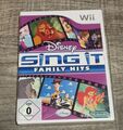 Disney Sing It: Family Hits (Filmhits) für Nintendo Wii (NEU) 