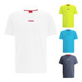 HUGO Herren Shirt Loungewearshirt Homewearshirt Sleepshirt Linked Pyjama-Shirt