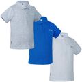 ↪️👕SLAZENGER PLAIN Kinder Polo Shirt 92-122 T-Shirt Hemd Kragen Sport Sommer