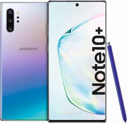 Samsung N975F Galaxy Note 10+ DualSim silber 256GB LTE Android 6,8" 12 MPX✔Zertifiziert Refurbished ✔Blitzversand  ✔Rechnung Mwst