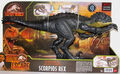 Mattel HBT41 Jurassik World Scorpios Rex - Klauen-Angriff - Dino Escape