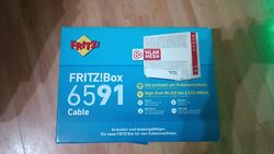 AVM Fritz!Box 6591 Cable - Top Zustand wie neu !